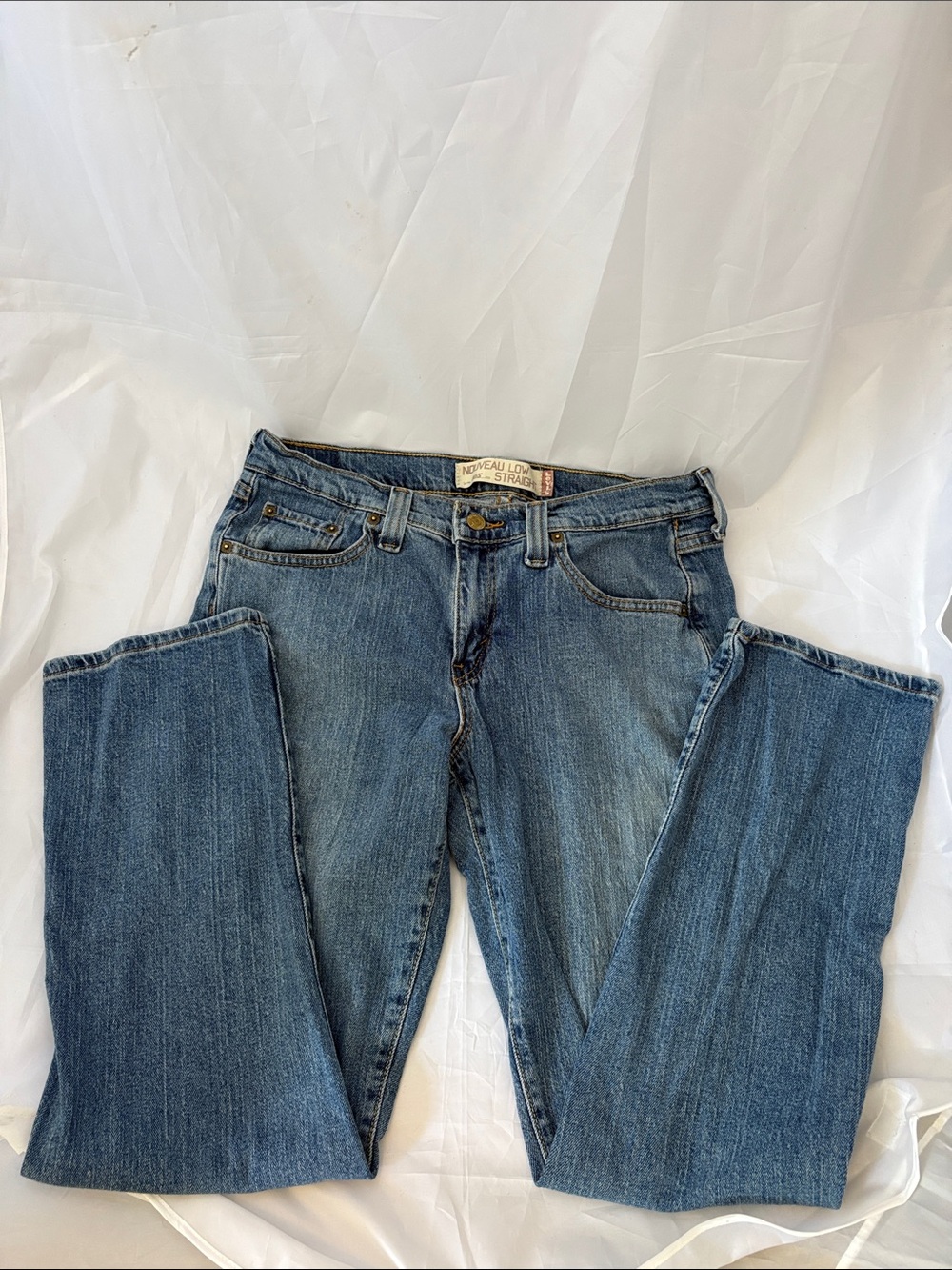 Levi's Women's Medium Blue Straight Leg Jeans
